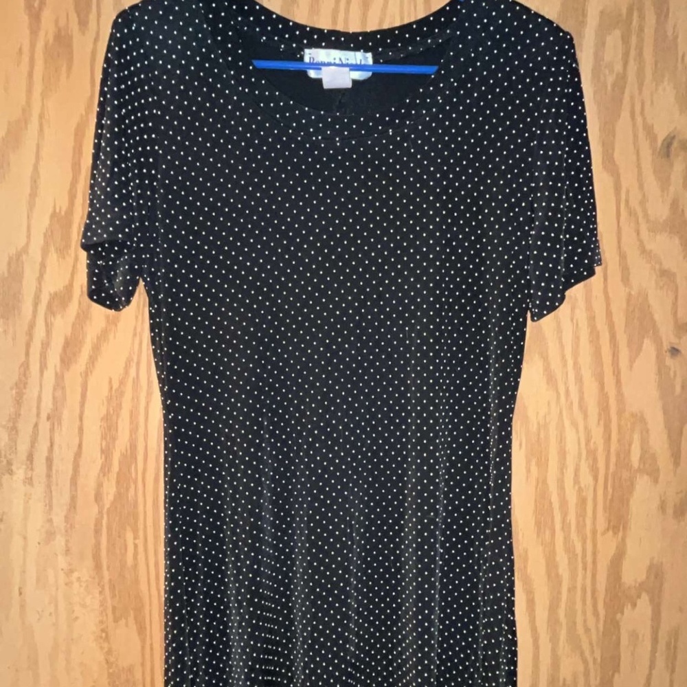 Black and white dress